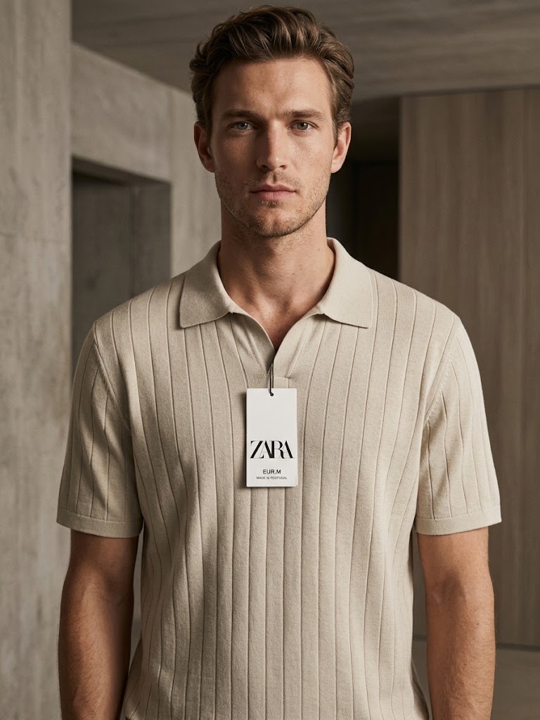 Camisa Polo Zara