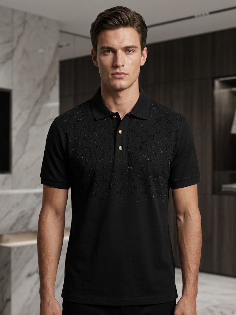 Camisa Polo Gucci